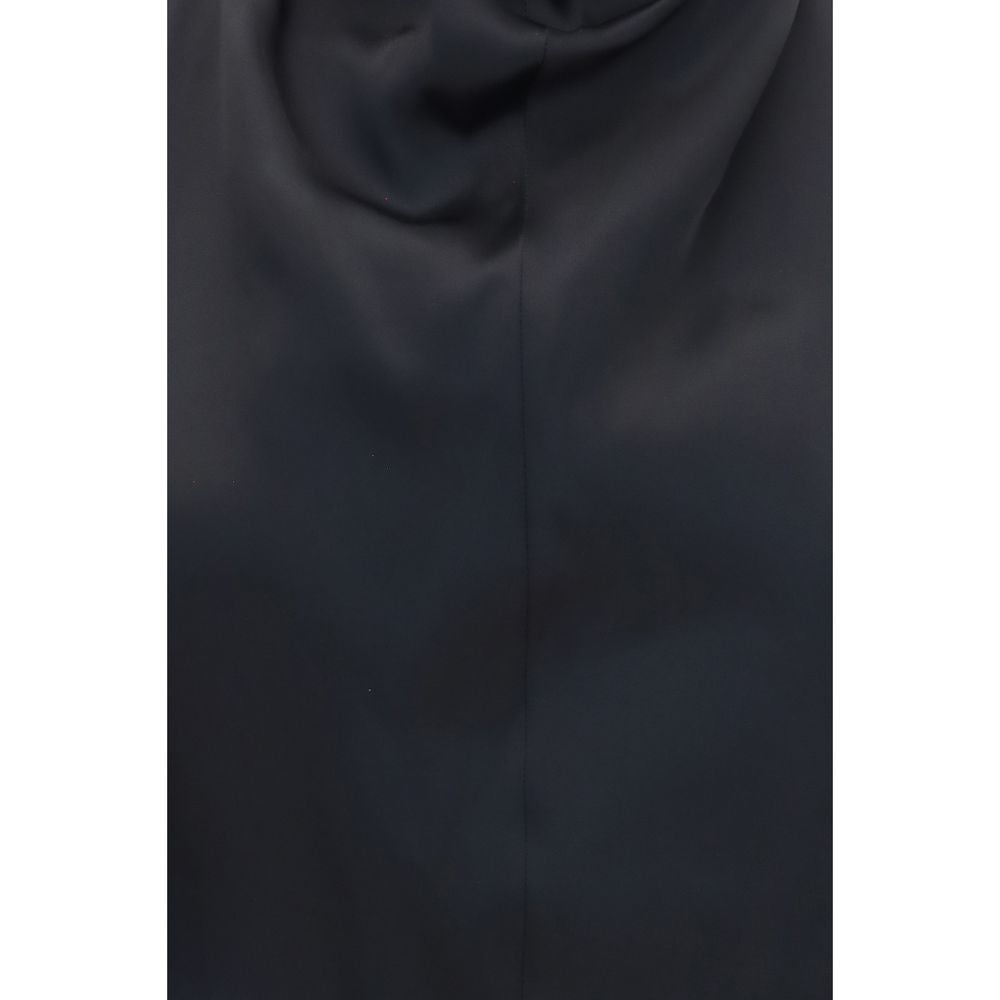 Khaite Rone Top Black Acetate Blouse Size 2