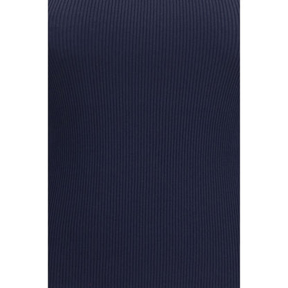 Max Mara Blue Viscose Tank Top
