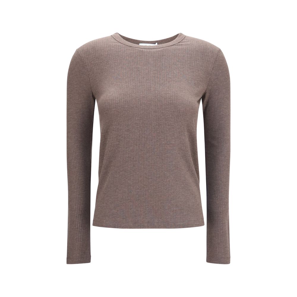 Max Mara Brown Lyocell Sweatshirt L