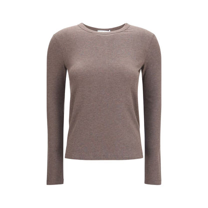 Max Mara Brown Lyocell Sweatshirt L