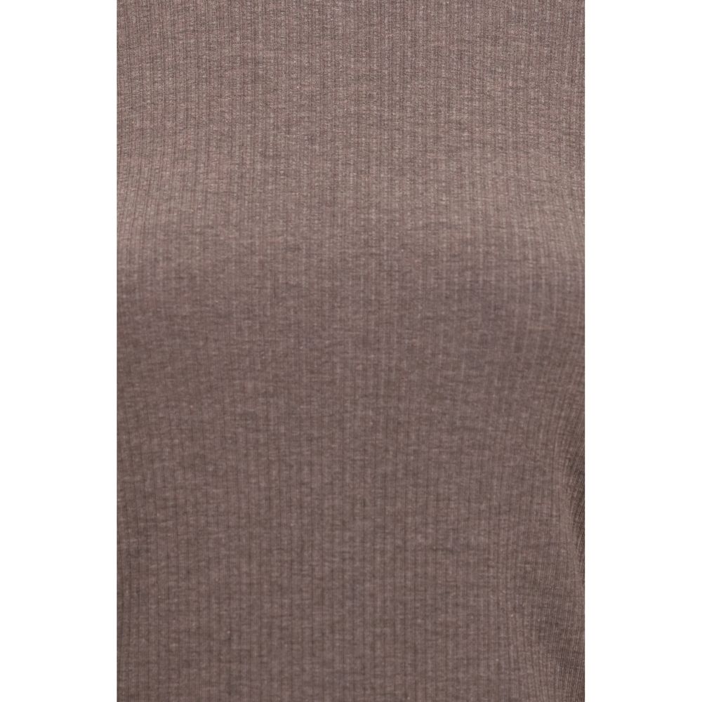 Max Mara Brown Lyocell Sweatshirt L