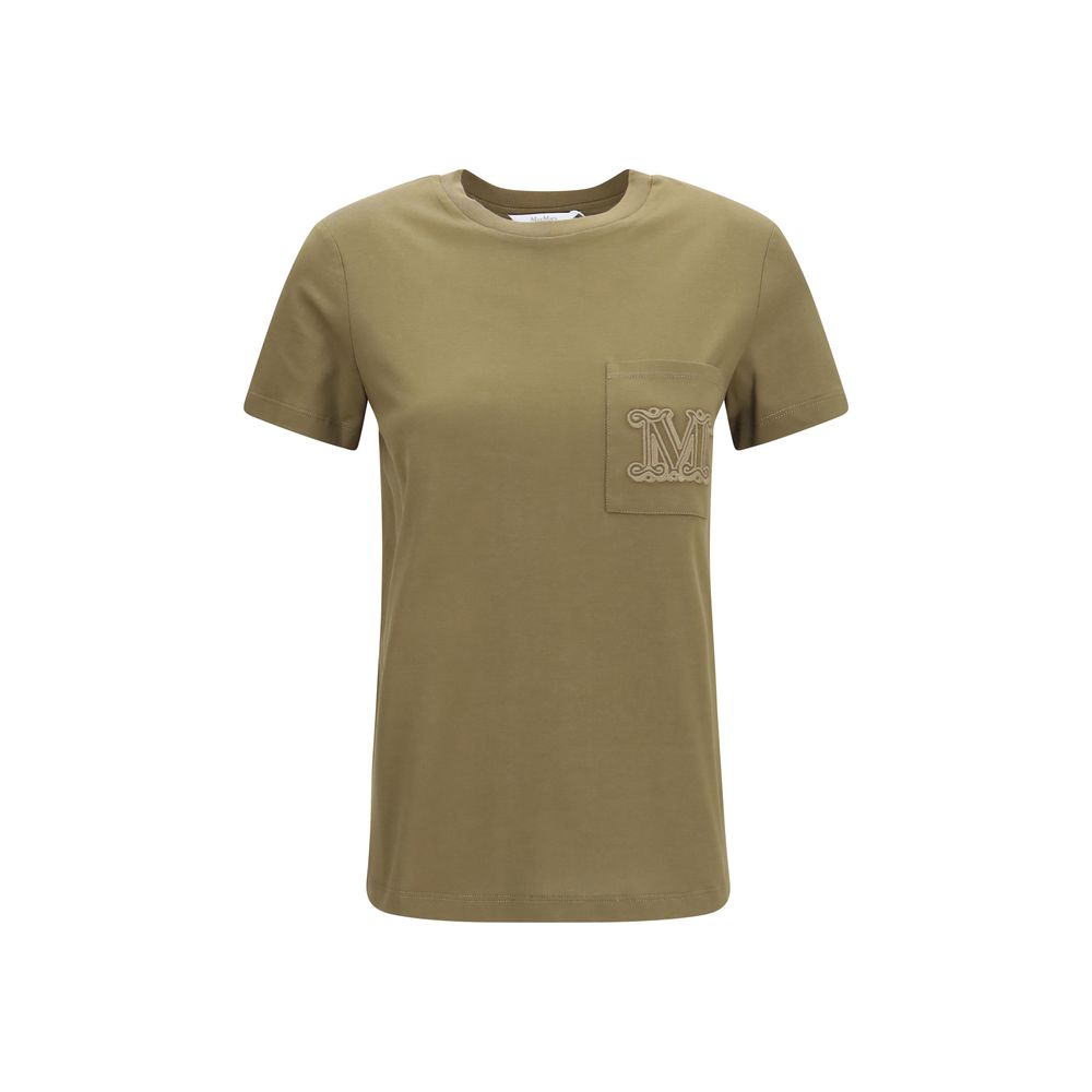 Max Mara Papaia Bicolor Cotton T-Shirt - AW26 - L, M, S, XL