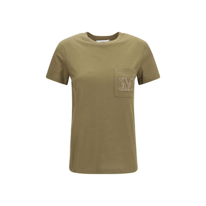 Max Mara Papaia Bicolor Cotton T-Shirt - AW26 - L, M, S, XL