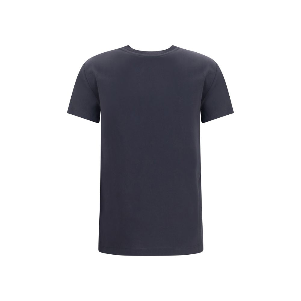 Max Mara Papaia T-shirt in Black Cotton Sportswear