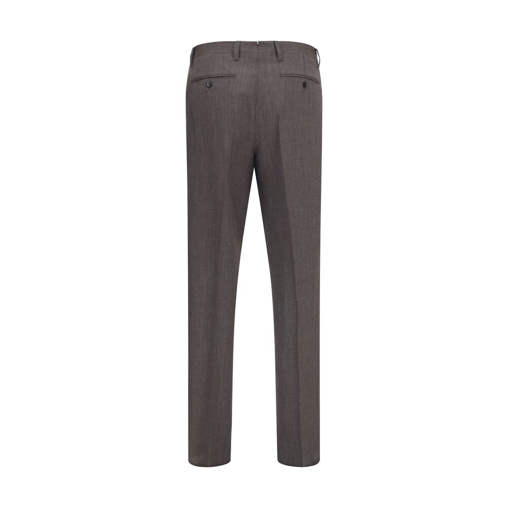 Lardini Gray Viscose Dress Pants IT46 | S, IT50 | L