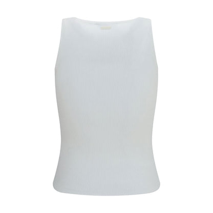 Max Mara White Viscose Tank Top