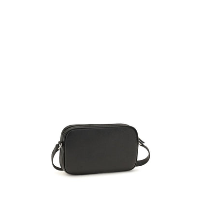 Valentino Garavani Black Calf Leather Bos Taurus Wallet