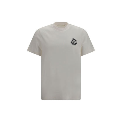 Moncler Beige Cotton T-Shirt M