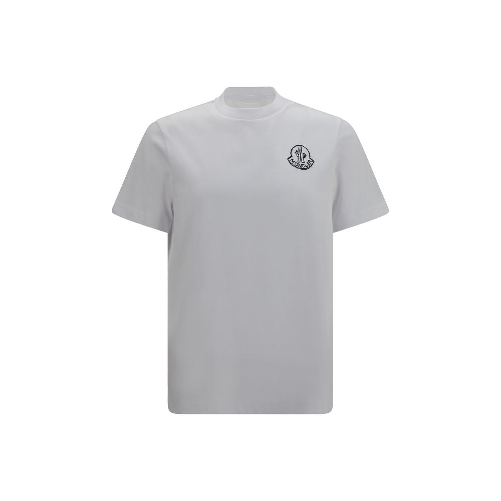 Moncler White Cotton T-Shirt - XL