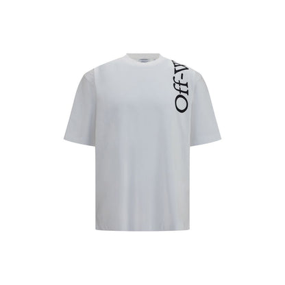 Off-White Vertical Bookish Skate T-shirt White Cotton Size L