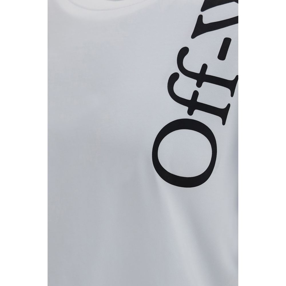 Off-White Vertical Bookish Skate T-shirt White Cotton Size L