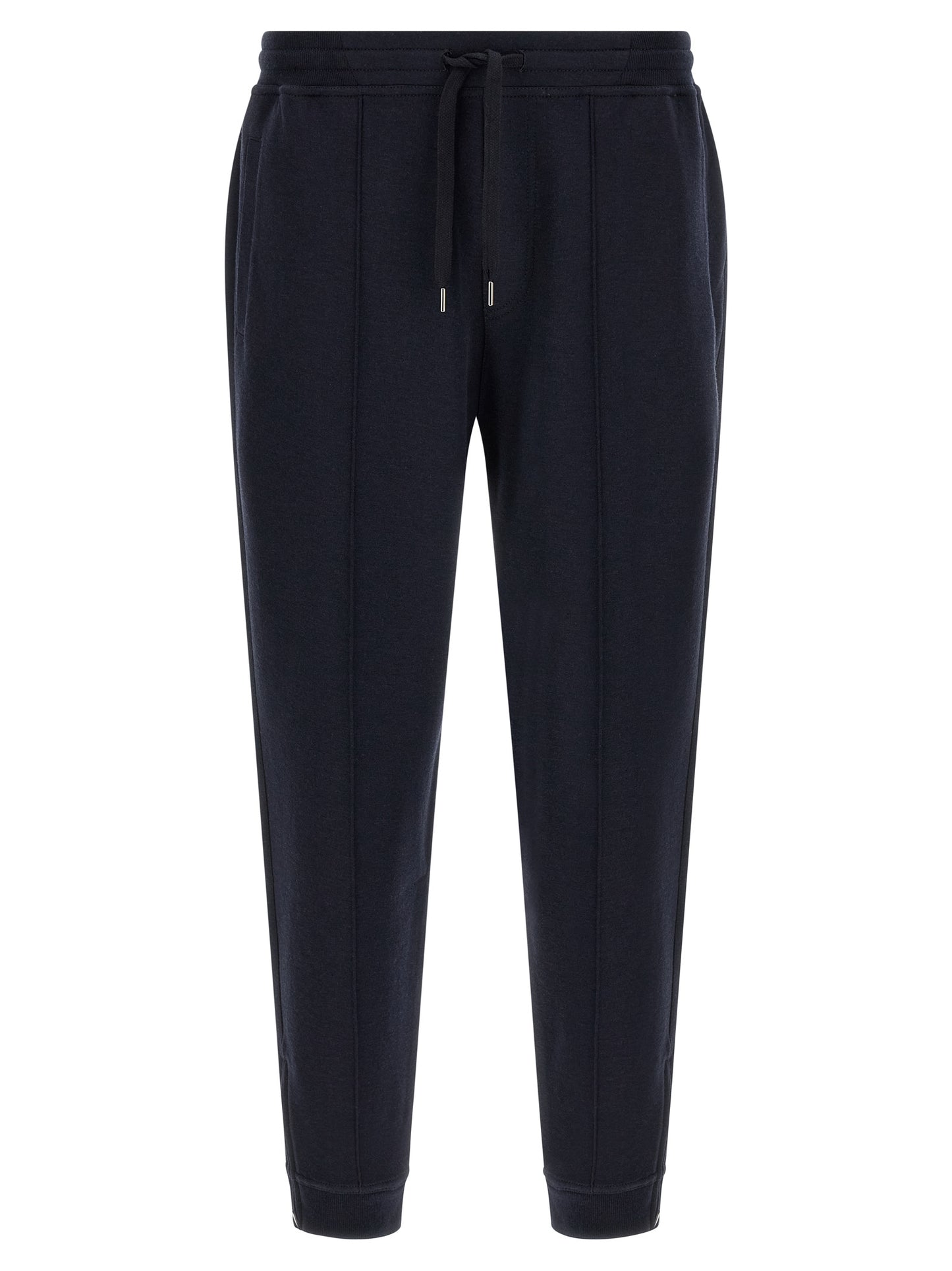 Brunello Cucinelli Blue Cotton Joggers