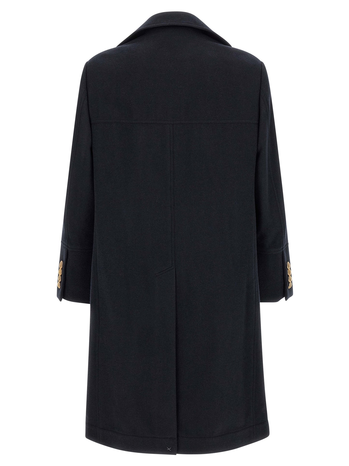 Brunello Cucinelli Blue Cashmere Coat - IT50 | L