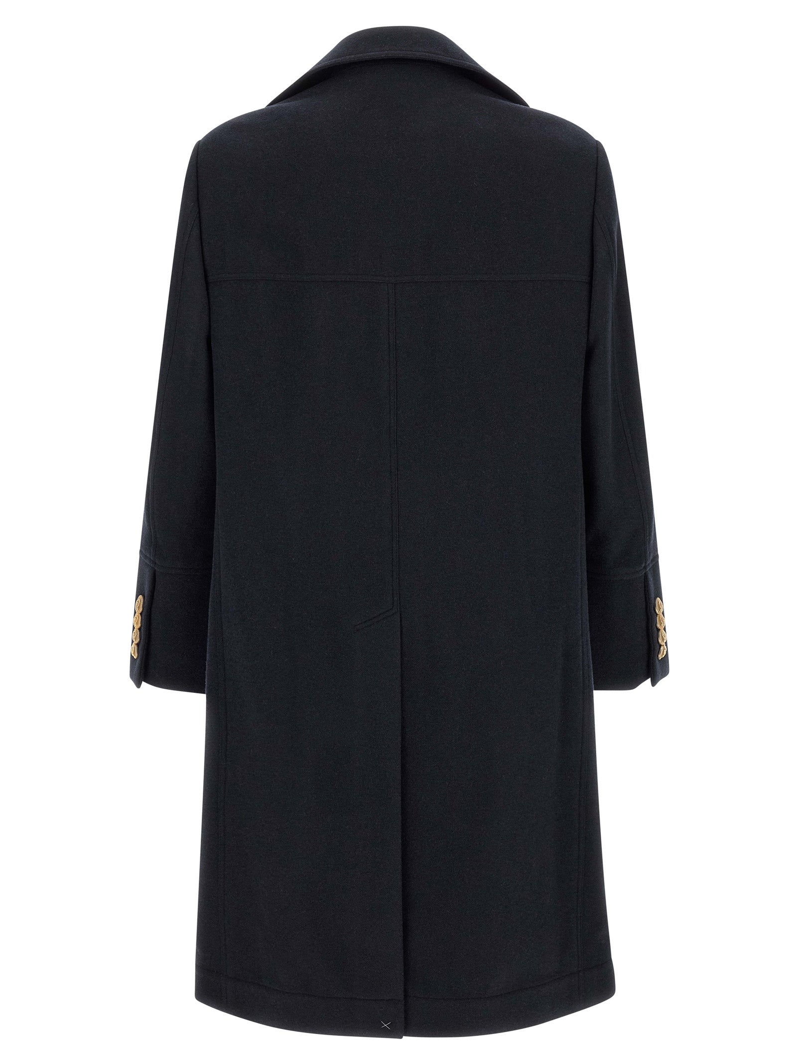 Brunello Cucinelli Blue Cashmere Coat - IT50 | L
