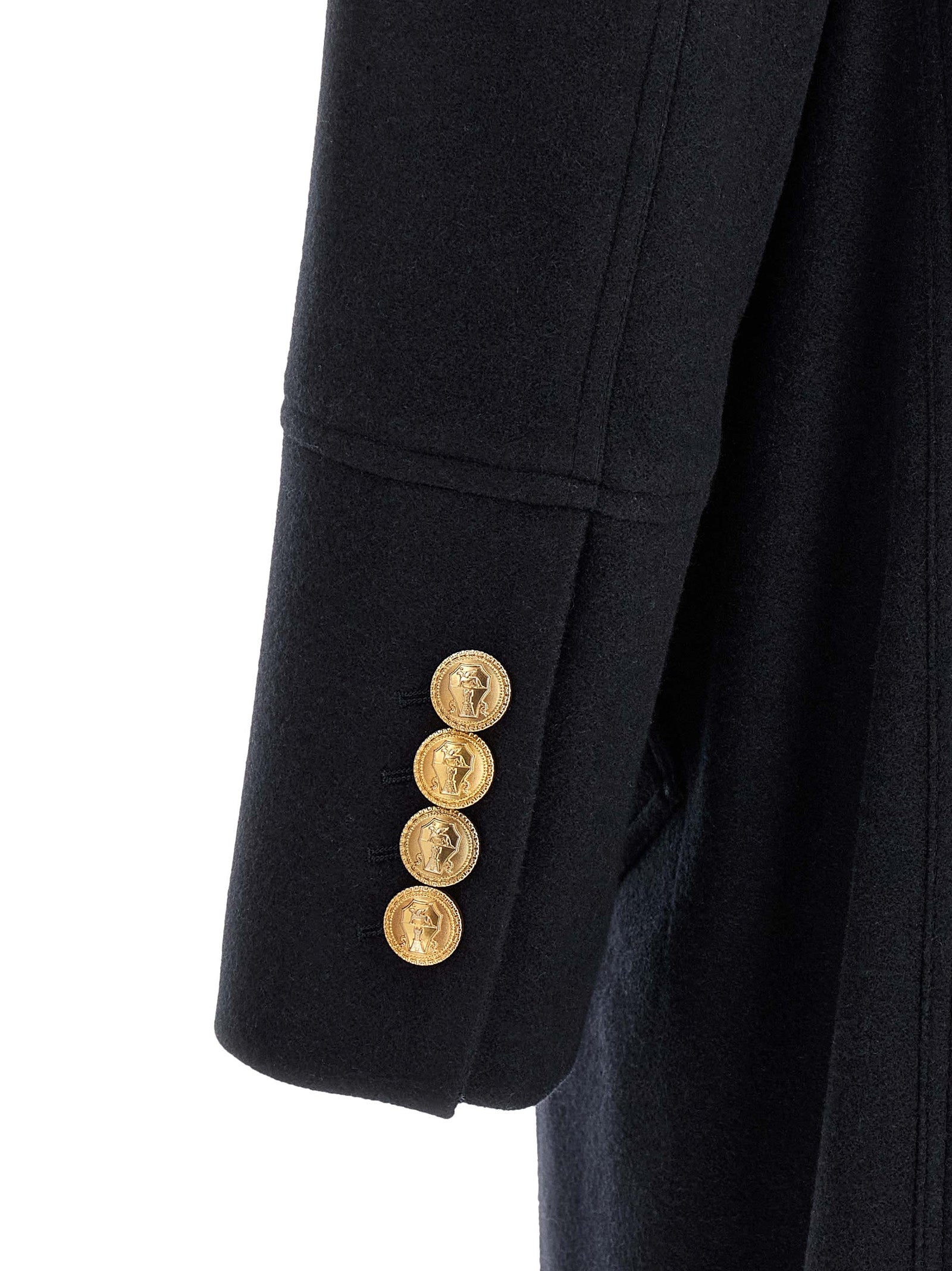 Brunello Cucinelli Blue Cashmere Coat - IT50 | L