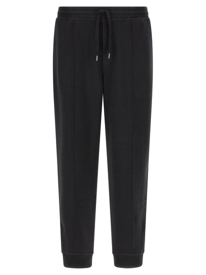Brunello Cucinelli Black Cotton Joggers