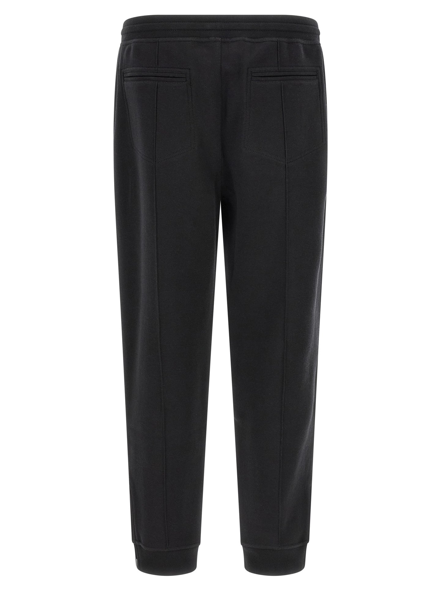 Brunello Cucinelli Black Cotton Joggers