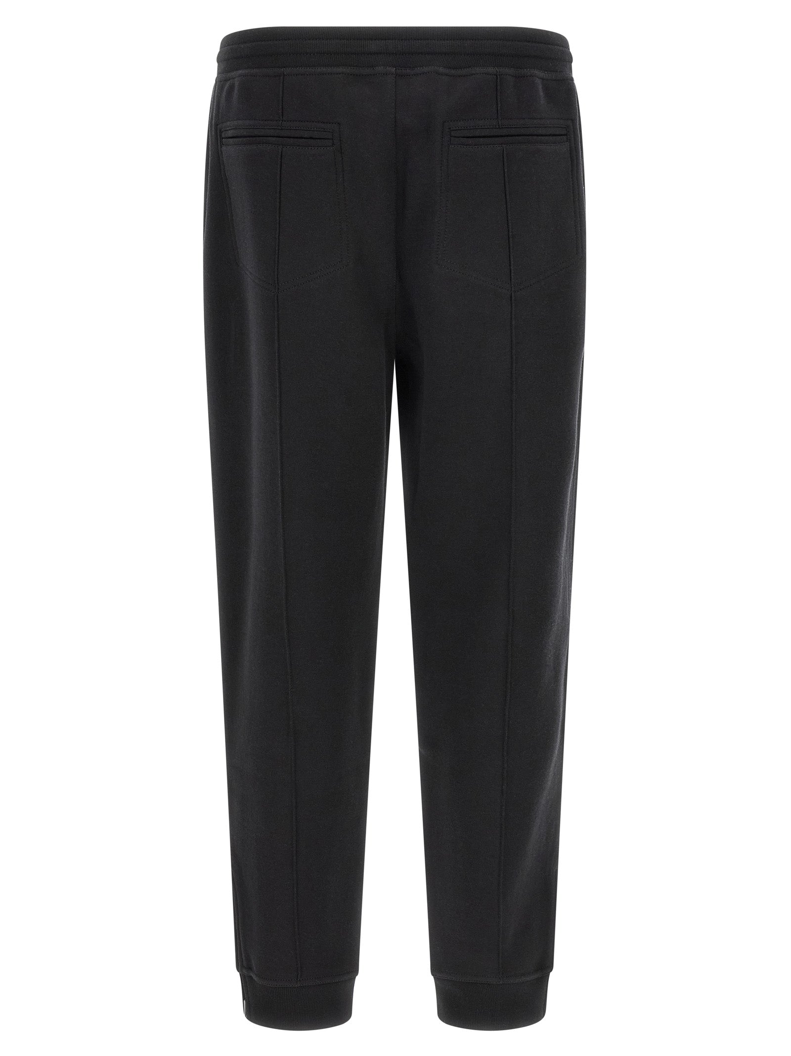 Brunello Cucinelli Black Cotton Joggers