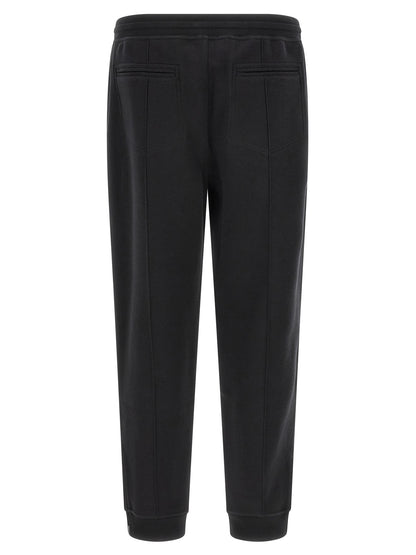Brunello Cucinelli Black Cotton Joggers