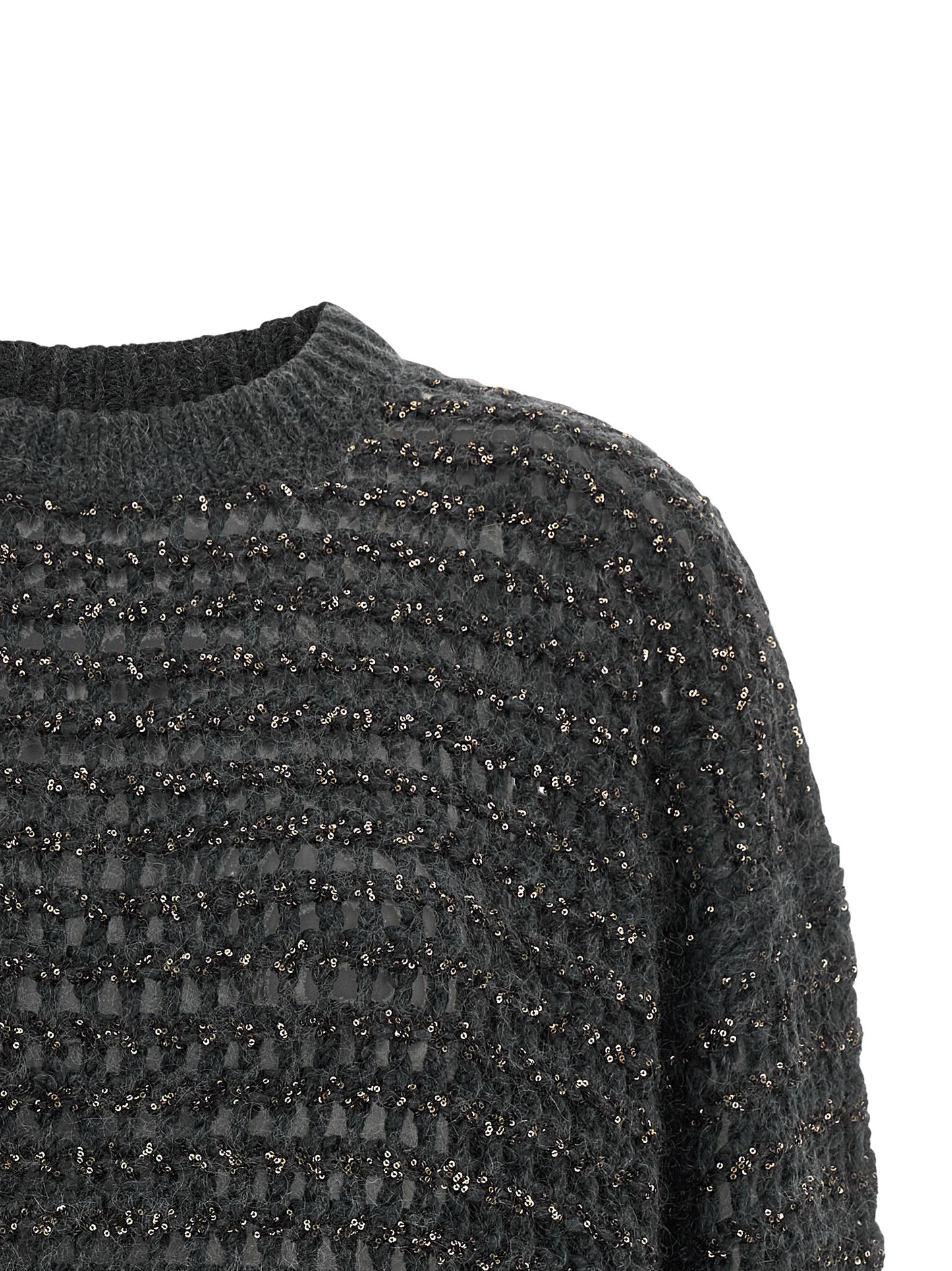 Brunello Cucinelli Gray Elastane Cardigan