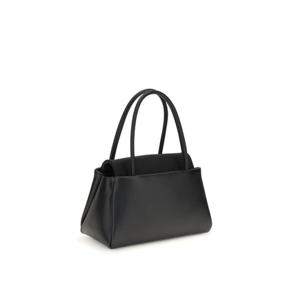 Prada Black Calf Leather Bos Taurus Top Handle Handbag