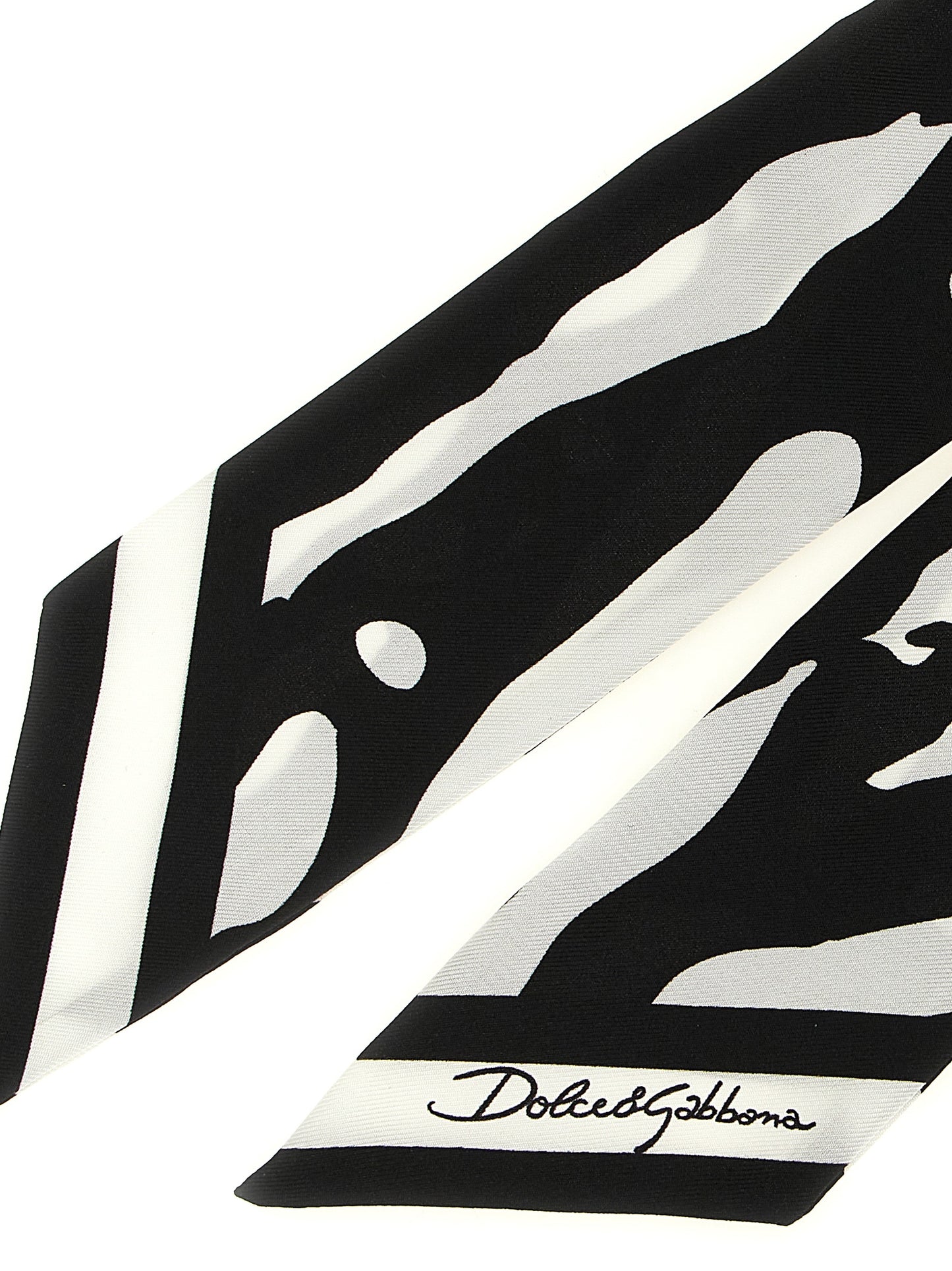 Dolce & Gabbana Bicolor Silk Foulard