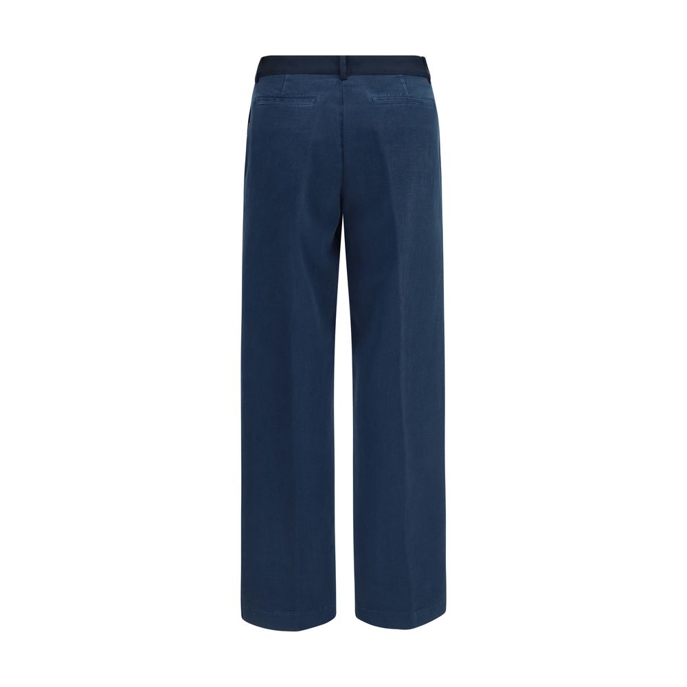 Forte_Forte Blue Cotton Chino Pants 0/XS