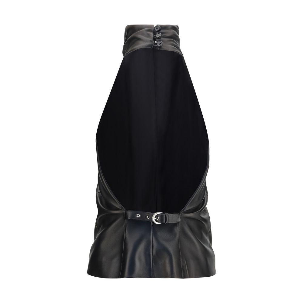 Khaite Black Lamb Ovis Aries Aries Sleeveless T-Shirt