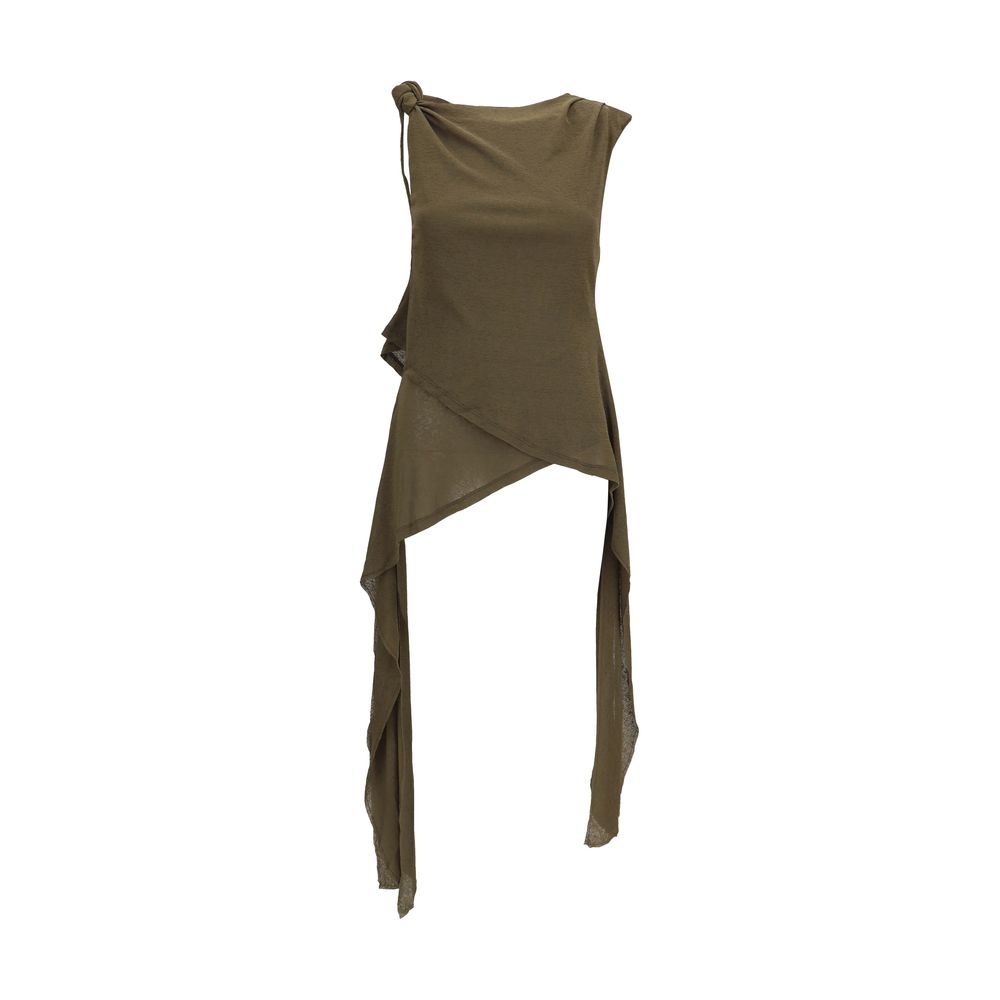 Ganni Bicolor Polyester Blouse - IT36 | XS