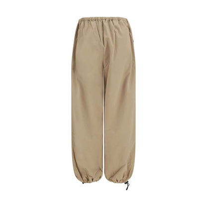 Miu Miu Beige Cotton Athletic Pants - IT38 | S