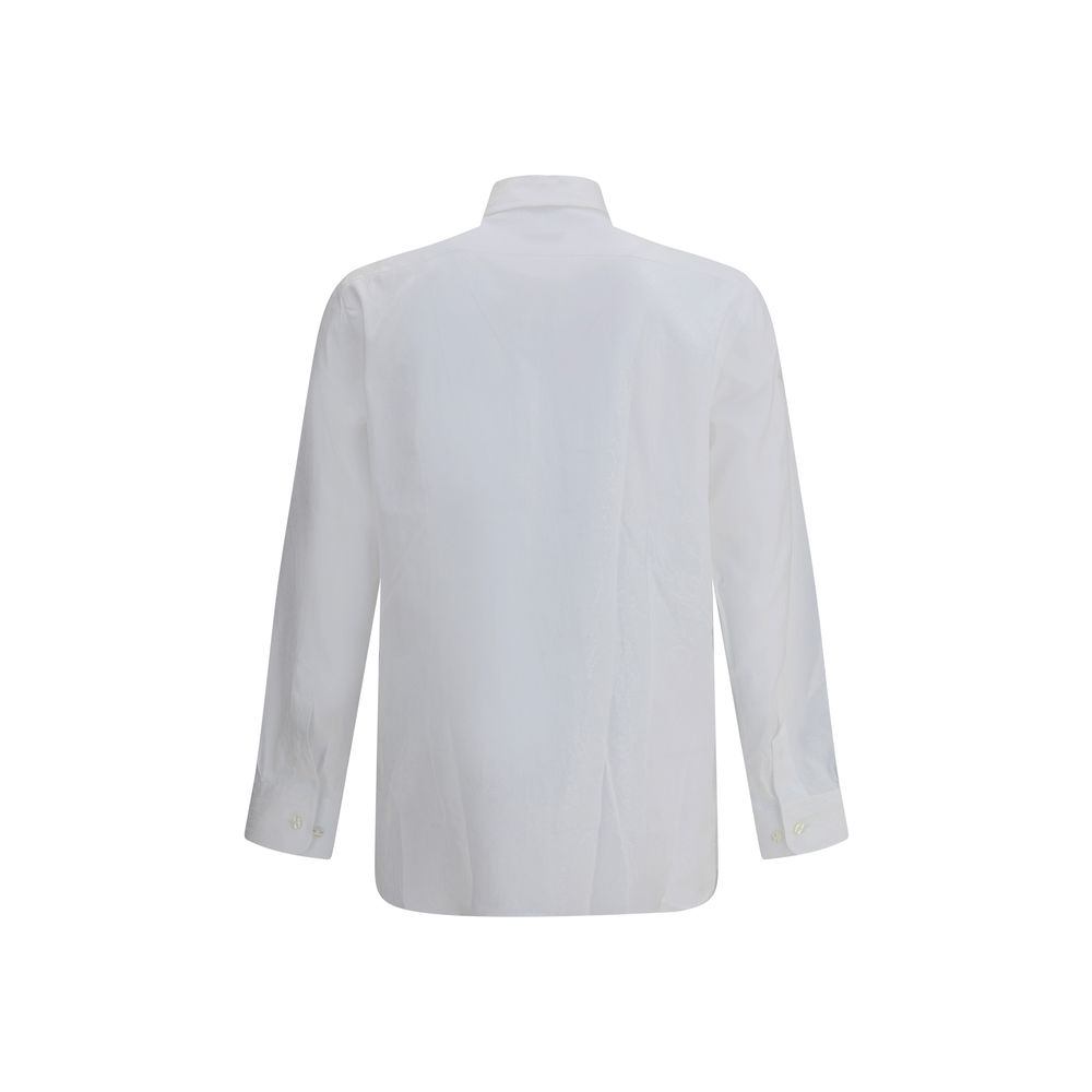 Etro White Cotton Roma Shirt