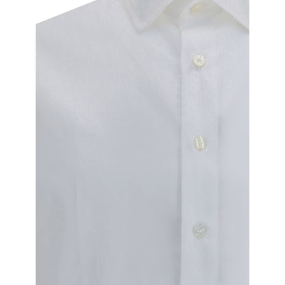 Etro White Cotton Roma Shirt