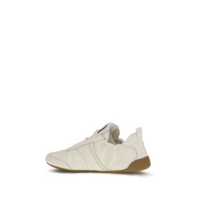 Chloé Beige Fabric Athletic Sneakers - The Kick Sneakers