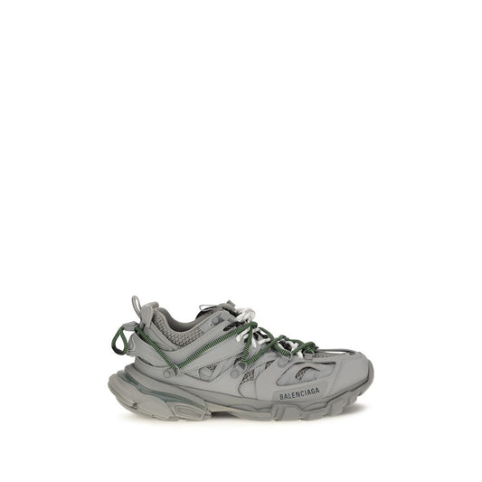 Balenciaga Track Trail Laces Sneakers - Gray Polyethylene Athletic Sneakers