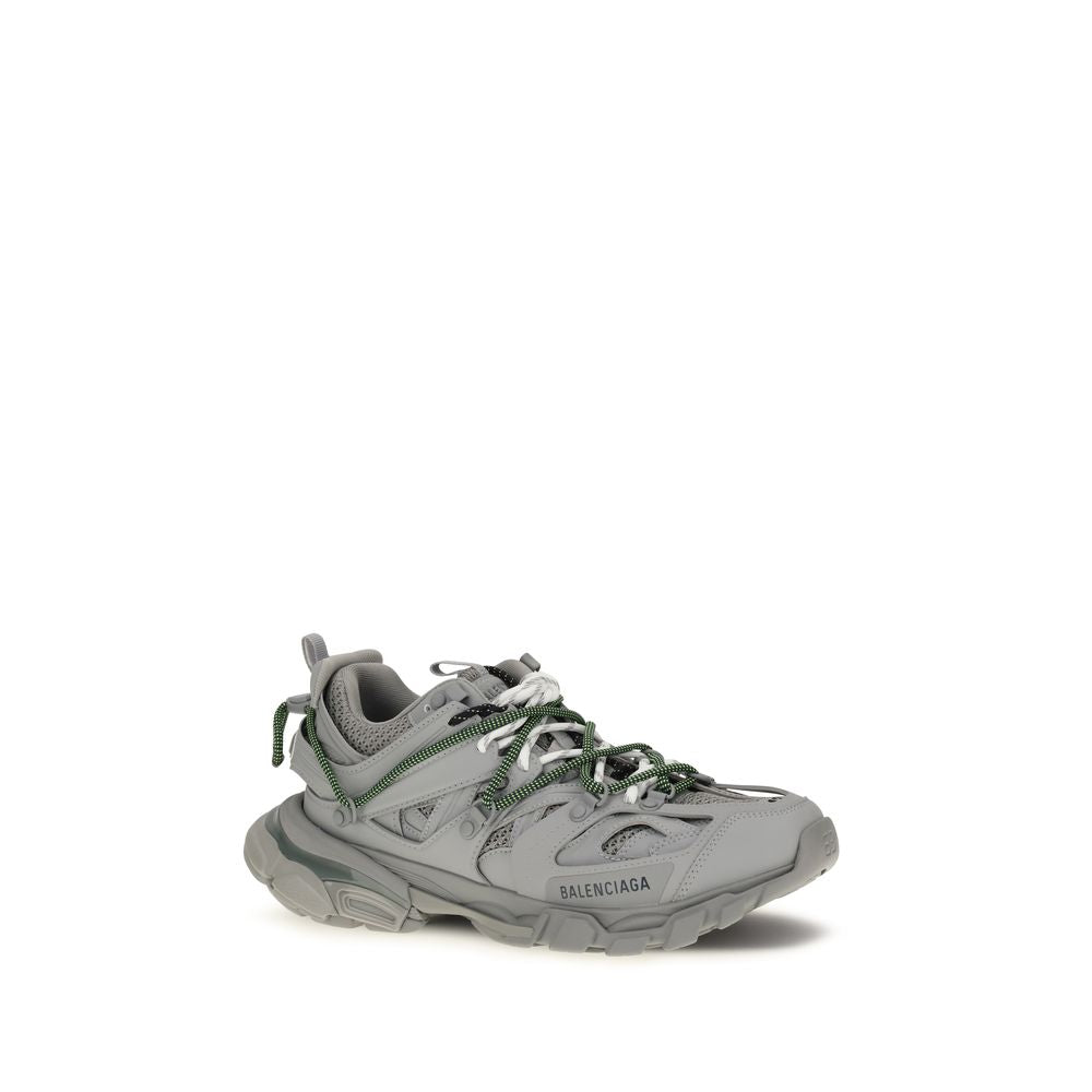 Balenciaga Track Trail Laces Sneakers - Gray Polyethylene Athletic Sneakers