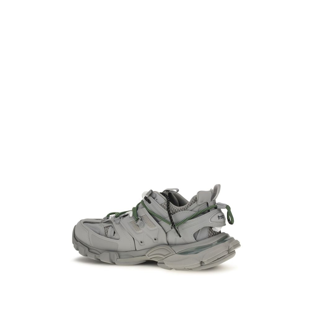 Balenciaga Track Trail Laces Sneakers - Gray Polyethylene Athletic Sneakers