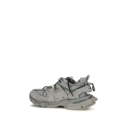 Balenciaga Track Trail Laces Sneakers - Gray Polyethylene Athletic Sneakers