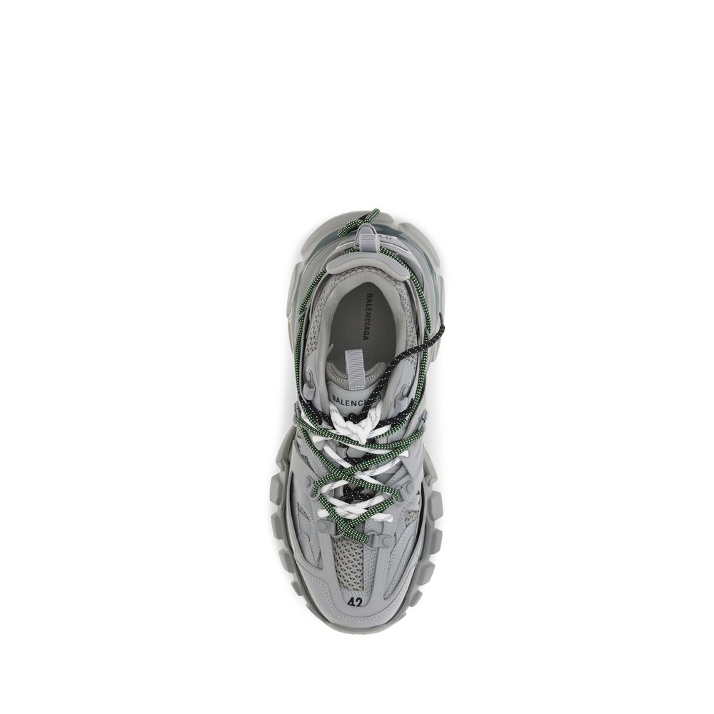 Balenciaga Track Trail Laces Sneakers - Gray Polyethylene Athletic Sneakers
