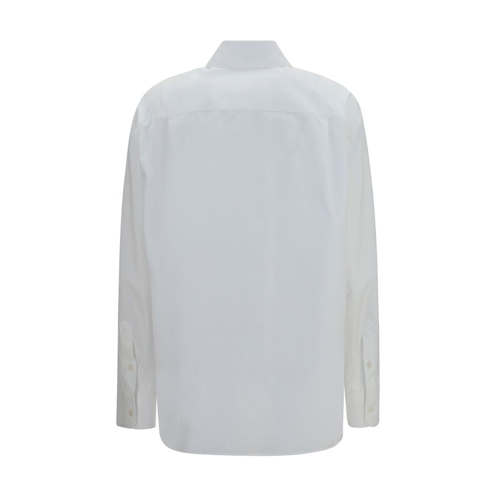 Dolce & Gabbana White Cotton Dress Shirt for Women
