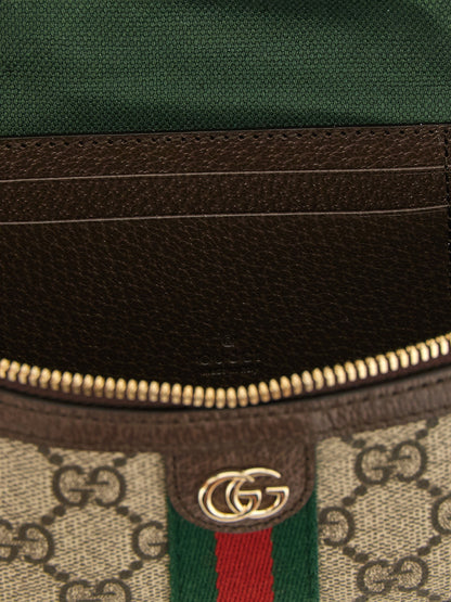 Gucci Ophidia Small Vanity Shoulder Bag in Beige