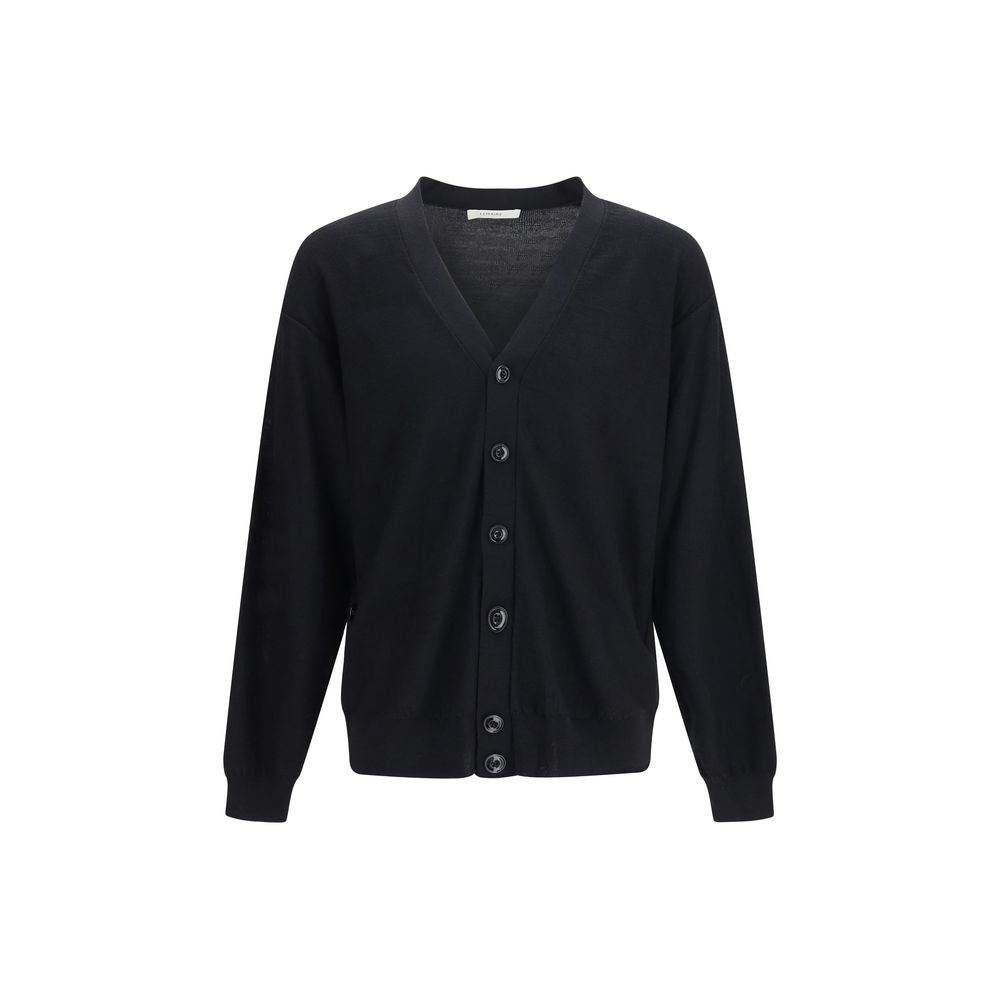 Lemaire Black Wool Oves Aries Cardigan - Men's Size L