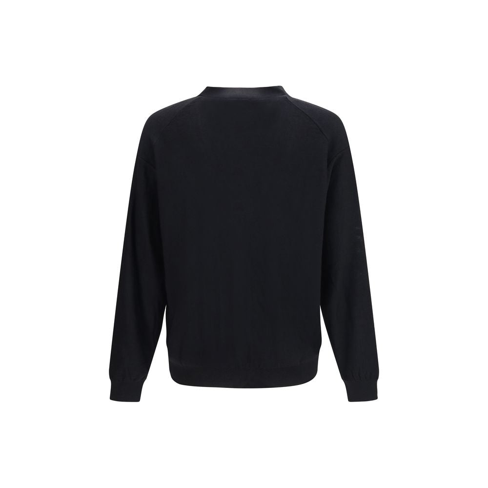 Lemaire Black Wool Oves Aries Cardigan - Men's Size L