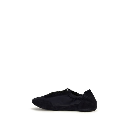 Prada Collapse Sneakers in Re-Nylon and Suede - Blue Athletic Sneakers
