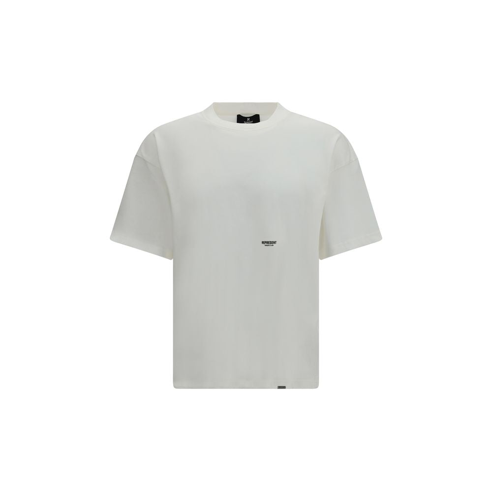 Micro Owners Club T-shirt by Represent in White, Oversize Fit, 100% Cotton
