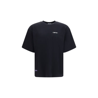 Off-White Black Cotton Archigeography Arrow Skate T-shirt