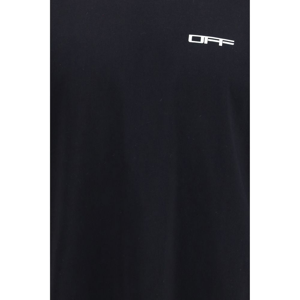 Off-White Black Cotton Archigeography Arrow Skate T-shirt