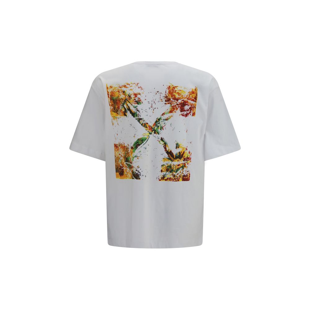 Off-White Spices Arrow Skate T-shirt White Cotton Size L
