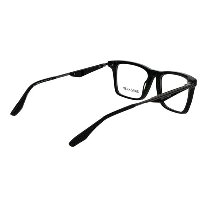 Trussardi Men’s Optical Glasses – Black Square Frame, 51mm