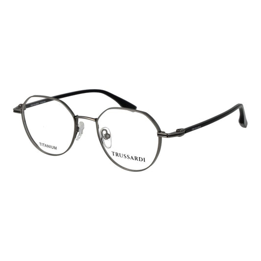 Trussardi Men's Optical Glasses – Gray Full-Rim Frame