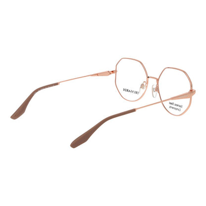 Trussardi Women’s Optical Glasses – Rose Round Frame, 53mm